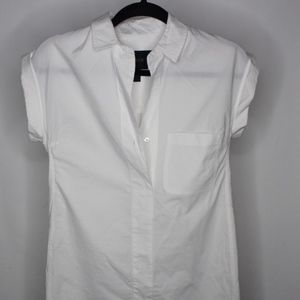 J.Crew Classic White Shirt Dress